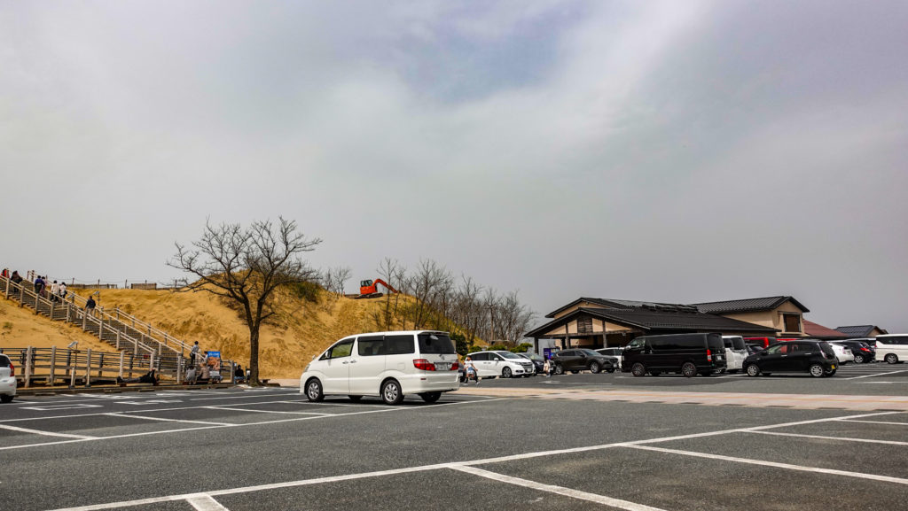 鳥取砂丘有料駐車場